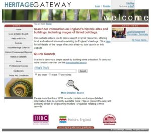 Heritage Gateway website