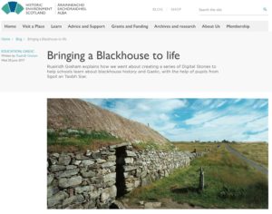 Historic Environment Scotland - Blackhouse image 250717