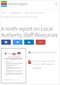 HE Report cover on LA Staff Resources